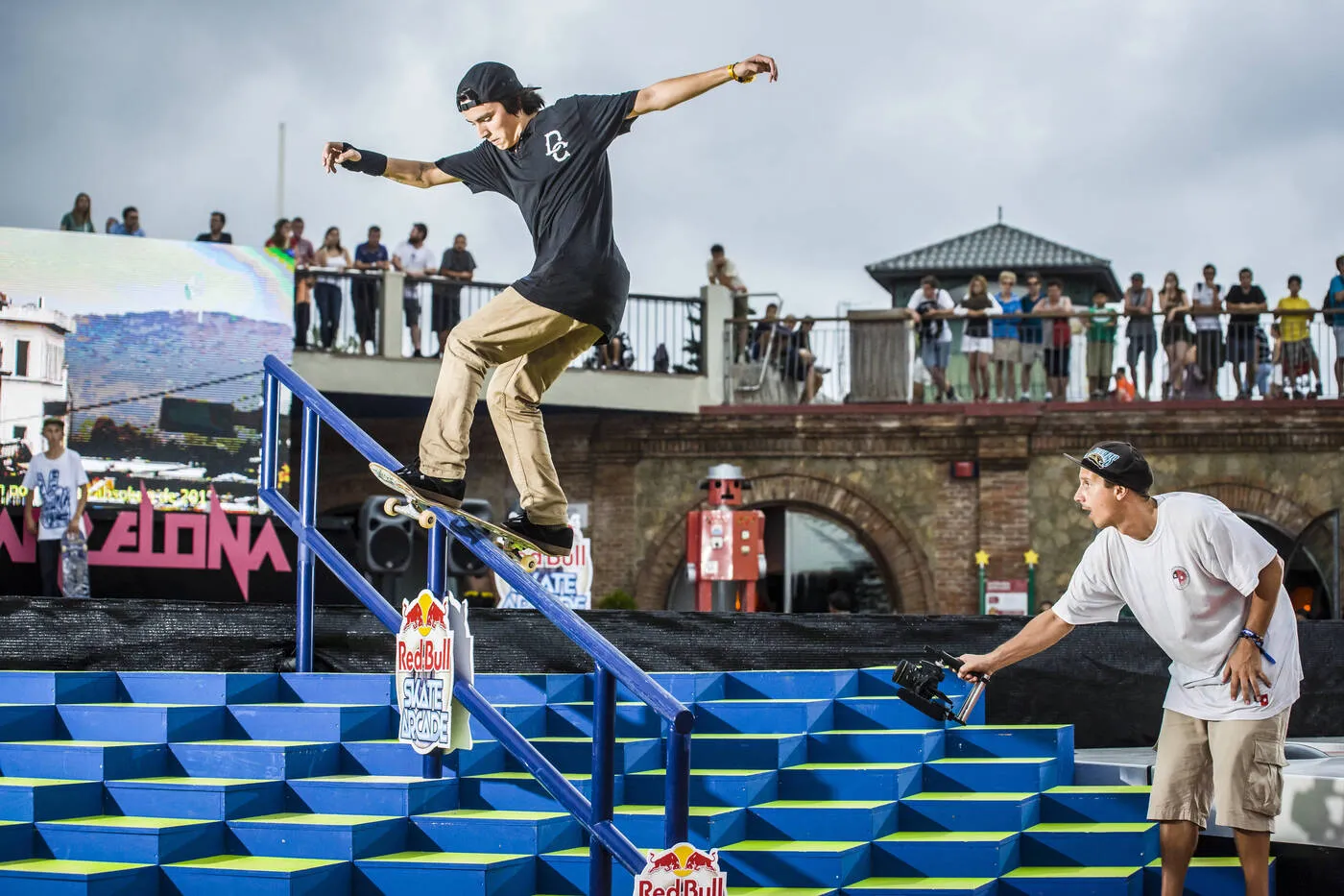 Diseño de marcador para evento de Skate de Red Bull