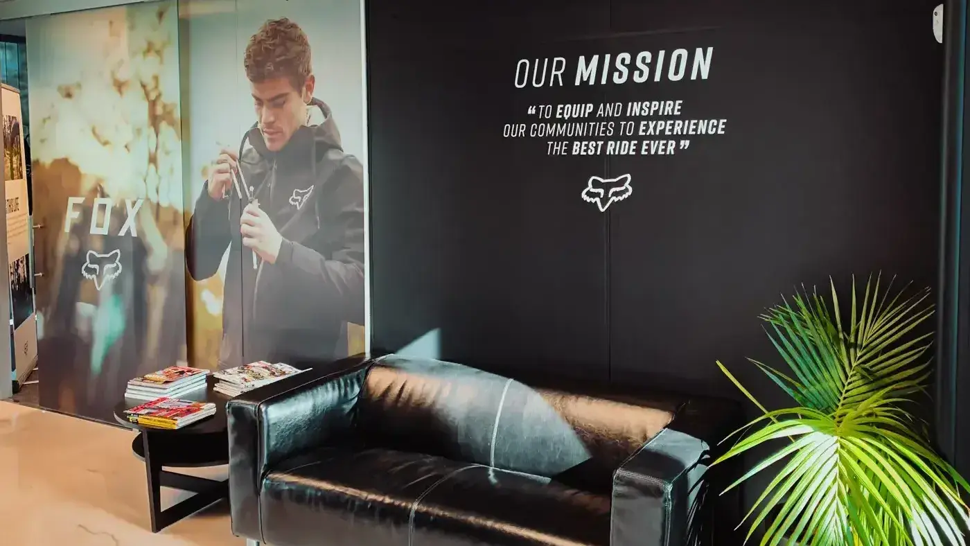 Diseño de espacio en las oficinas de FOX